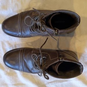 Madden lace up boots